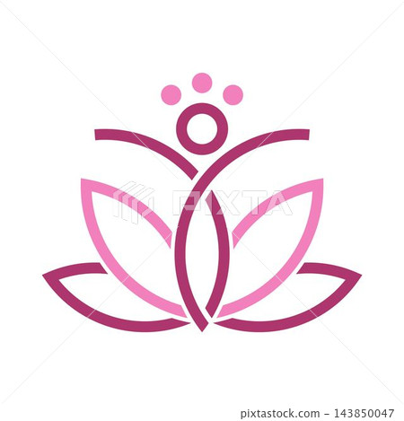 Lotus Logo Icon Design 143850047