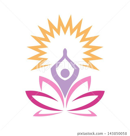 Lotus Logo Icon Design Lotus Logo Icon Design 143850058