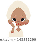 woman with makeup  143851299