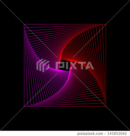 pink and red gradient wireframe square vector illustration pink and red gradient wireframe square vector illustration 143852042