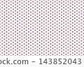 dot and circle outline pattern on white background vector illustration 143852043