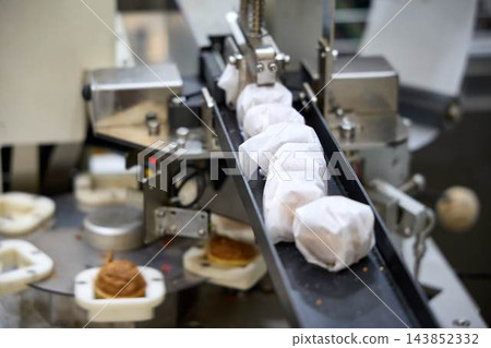 Automated Machine Production Process of Traditional Korean Walnut Pastry Hodugwaja 143852332