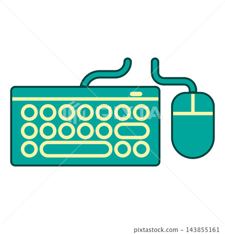 Keyboard icon design template Keyboard icon design template 143855161