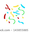 party confetti popper illustration 143855885