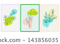sketch of a flower 143856035