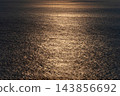 Winter in Yakushima: Sunset view, beautiful sun road 143856692