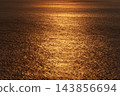 Winter in Yakushima: Sunset view, beautiful sun road 143856694