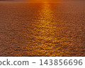 Winter in Yakushima: Sunset view, beautiful sun road 143856696