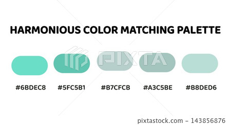 This harmonious color palette features soft, pale cyan tones for a serene and refreshing aesthetic. light aqua, muted teal, greyish cyan, soft mint, pale turquoise. Enhance the tranquil. 174. This harmonious color palette features soft, pale cyan tones for a serene and refreshing aesthetic. light aqua, muted teal, greyish cyan, soft mint, pale turquoise. Enhance the tranquil. 174. 143856876