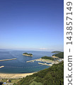 藍天和藍色的大海 143857149
