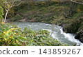 Arakawa River and autumn leaves in Akashiba Gorge 143859267