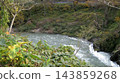 Arakawa River and autumn leaves in Akashiba Gorge 143859268