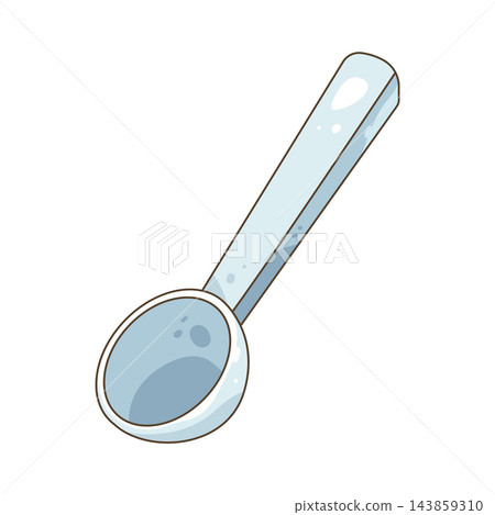 Illustration of ice cream scooper 143859310
