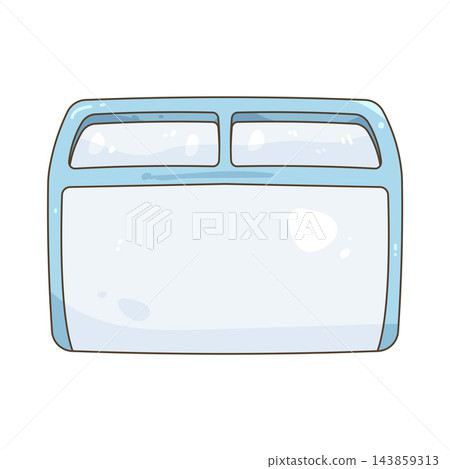 Illustration of ice cream freezer Illustration of ice cream freezer 143859313