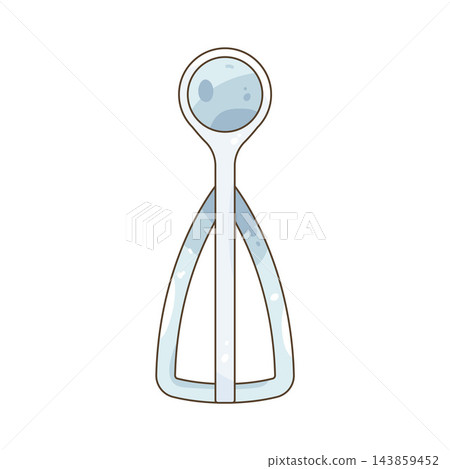 Illustration of ice cream scoop Illustration of ice cream scoop 143859452