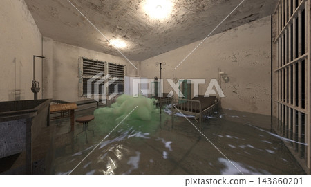 Abandoned Hospital Room 143860201