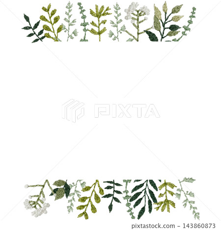 【花卉植物相框】手工刺繡插畫材料 【花卉植物相框】手工刺繡插畫材料 143860873