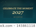 Celebrate the Moment 2027 Teal and Gold Celebration Celebrate the Moment 2027 Teal and Gold Celebration 143861118