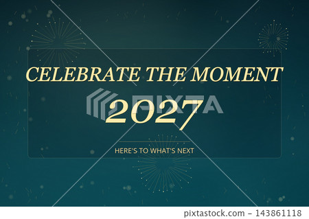 Celebrate the Moment 2027 Teal and Gold Celebration Celebrate the Moment 2027 Teal and Gold Celebration 143861118