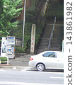 神田明神神社後方入口處的石階與陰涼景色（2004） 143861982
