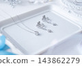 Gift ideas for accessories: necklace, earrings, antique style. 143862279