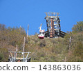 Haruna Fuji Ropeway and the blue sky 143863036