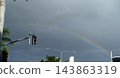 A landscape with a rainbow 143863319