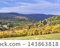 Autumn Landscape in White Carpathians Mountains, Czech Republic 143863818