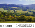 Autumn Landscape in White Carpathians Mountains, Czech Republic 143863821