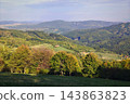 Autumn Landscape in White Carpathians Mountains, Czech Republic 143863823