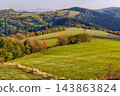 Autumn Landscape in White Carpathians Mountains, Czech Republic 143863824