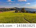 Autumn Landscape in White Carpathians Mountains, Czech Republic 143863825