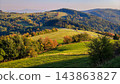 Autumn Landscape in White Carpathians Mountains, Czech Republic 143863827