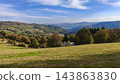 Autumn Landscape in White Carpathians Mountains, Czech Republic 143863830