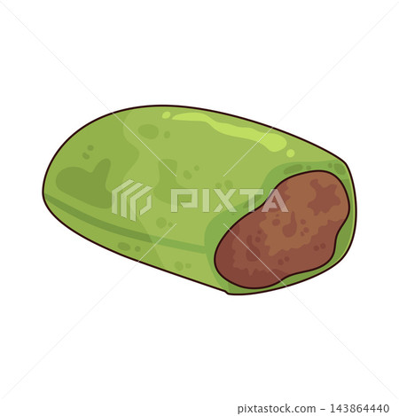 Illustration of Kue Dadar Gulung 143864440