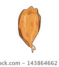 Illustration of Ikan Asin  143864662