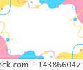 Pop design frames, abstract, background 143866047