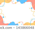 Pop design frames, abstract, background 143866048