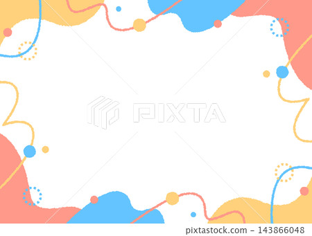 流行設計邊框，抽象，背景 143866048