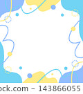 Pop design frame, abstract background, square size 143866055