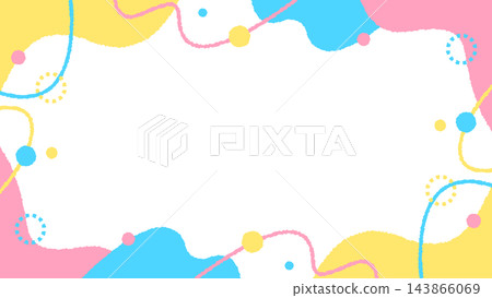 Pop design frame, abstract background, 16:9 size Pop design frame, abstract background, 16:9 size 143866069