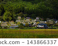 宮山町的古老茅草屋頂農舍 143866337