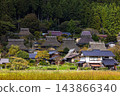 宮山町的古老茅草屋頂農舍 143866340
