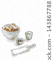 下午茶時間，享用甜紅豆湯 143867788