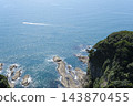 從江之島燈塔的觀景台上看到的相模灣 143870455