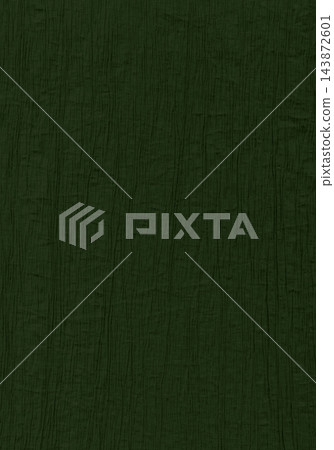 Dark forest green crepe paper texture background top view. Vertical sheet of corrugated dark green paper surface. Dark forest green crepe paper texture background top view. Vertical sheet of corrugated dark green paper surface. 143872601