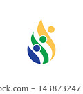community logo symbol 143873247