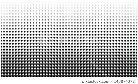 Halftone triangular vertical gradient background texture Halftone triangular vertical gradient background texture 143874378