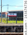 Nara's station with an unusually difficult-to-read name: Kyobate Station - Destination Sign 143874736