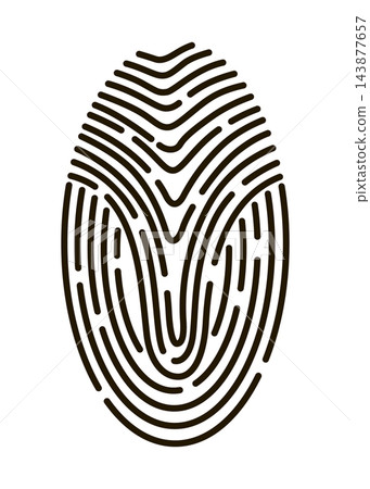 Fingerprint scanning icon. Fingerprint identity and security symbol. Fingerprint icon signature sign for password encryption Fingerprint scanning icon. Fingerprint identity and security symbol. Fingerprint icon signature sign for password encryption 143877657